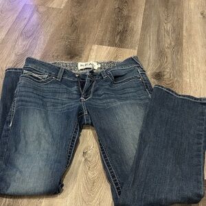 Dark Blue Boot Cut Jeans